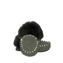 Load image into Gallery viewer, KIDS SHEEPSKIN MOCCASINS