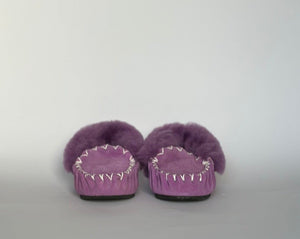 KIDS SHEEPSKIN MOCCASINS