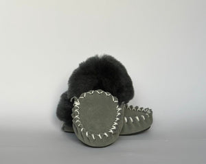 KIDS SHEEPSKIN MOCCASINS