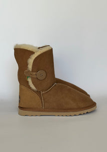 SHORT ONE BUTTON UGG BOOTS