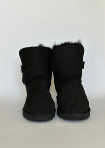 SHORT ONE BUTTON UGG BOOTS