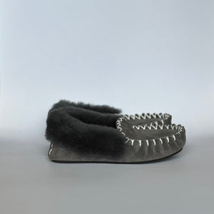 SHEEPSKIN MOCCASINS THIN SOLE FOR LADIES