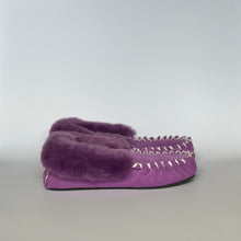 Load image into Gallery viewer, SHEEPSKIN MOCCASINS THIN SOLE FOR LADIES
