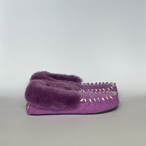 SHEEPSKIN MOCCASINS THIN SOLE FOR LADIES