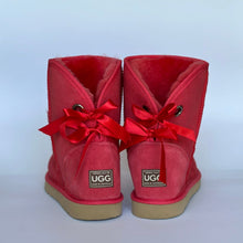 Load image into Gallery viewer, CLASSIC SHORT RIBBON BAILEY BOW UGG BOOTS
