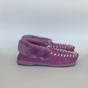 SHEEPSKIN THICK SOLE  MOCCASINS - UNISEX