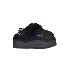 Load image into Gallery viewer, CLASSIC LADY SCUFF'S WITH STRAPS - PLATFORM SOLE PREMIUM  AUSTRALIAN SHEEPSKIN UGG
