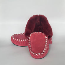 Load image into Gallery viewer, SHEEPSKIN MOCCASINS THIN SOLE FOR LADIES
