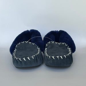 SHEEPSKIN BACK SUPPORT MOCCASINS -  UNISEX