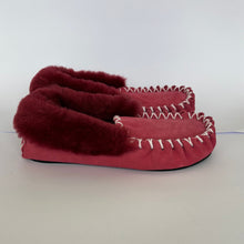 Load image into Gallery viewer, SHEEPSKIN MOCCASINS THIN SOLE FOR LADIES
